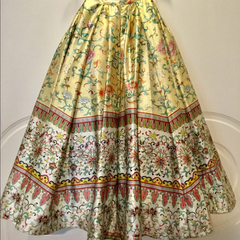 Sherri Hill 2017 Collection Formal Floral Skirt
